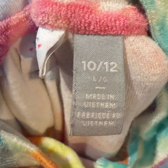 Colorful Tie-Dye Swim Coverup Dress with Pocket - Picture 3 of 3